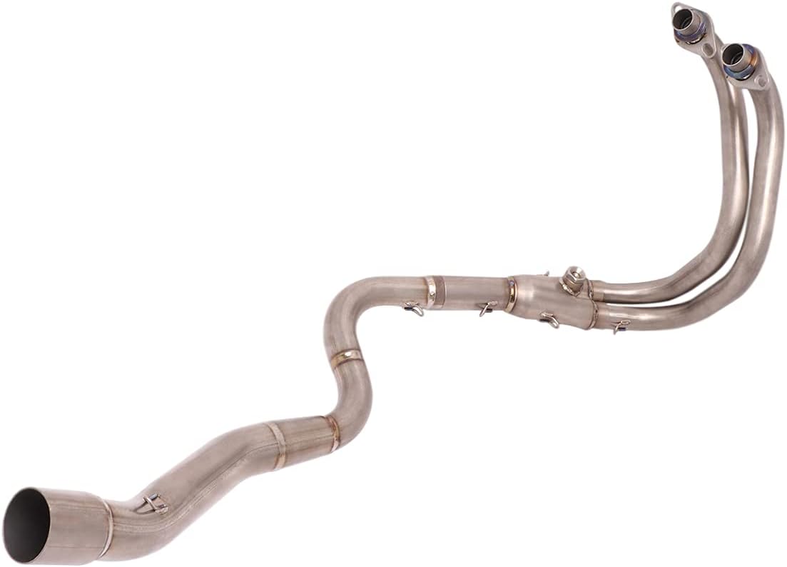 オートバイ排気口 エキゾーストパイプ 中間パイプ バイクサイレンサー